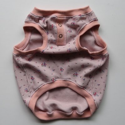 画像1: 小花ワッフル（ピンク）☆完成品☆